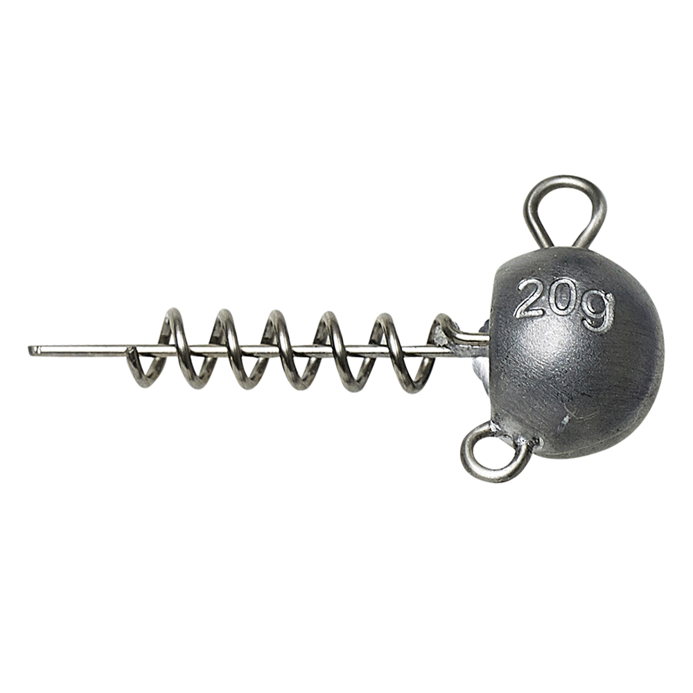 Zavrtávací jigová hlavička Corkscrew Ballhead 20g Bulk
