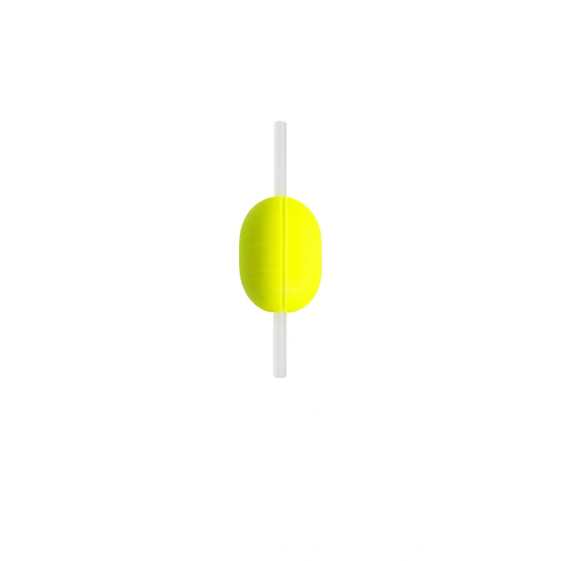 Mini průběžný balzový splávek Gremi Fluo-žlutý