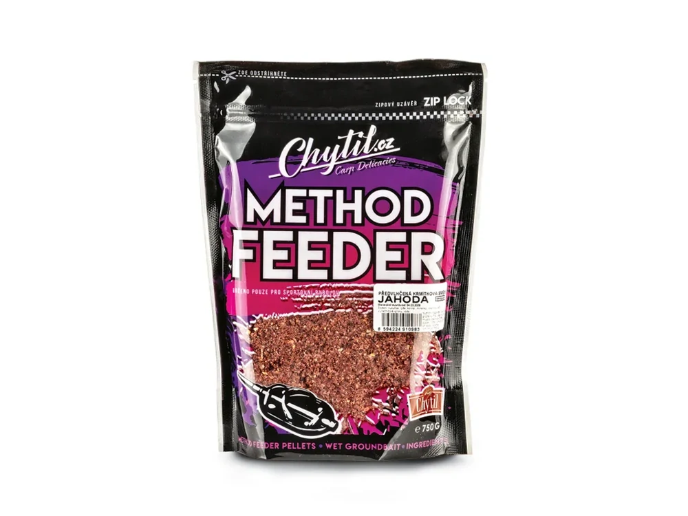 Method předvlhčená krmítková směs Jahoda 750 g