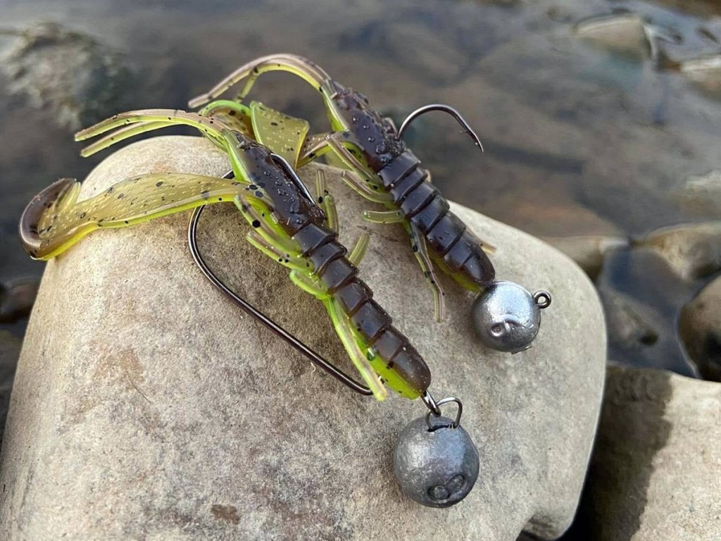 Finesse Filet Craw 10cm - Motoroil Blue