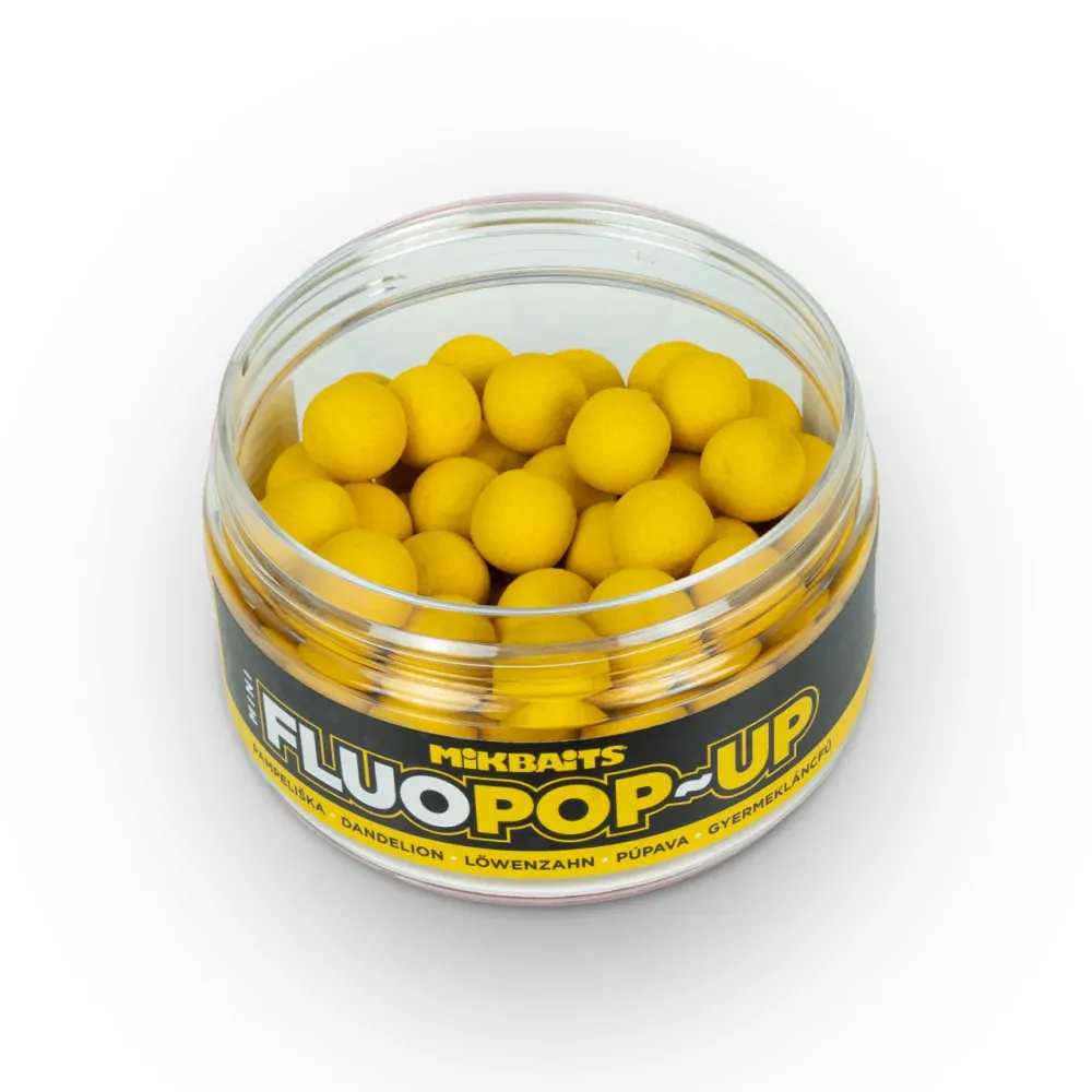 Mini Plovoucí fluo boilie 100ml – Pampeliška 10mm
