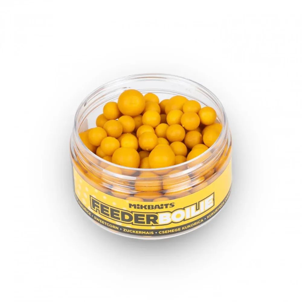 Feeder boilie 100ml - Sladká kukuřice 8 + 12 mm