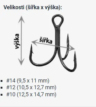Trojháček KAMAKIRI ICHIKAWA Teflon LW #12 – 9 ks