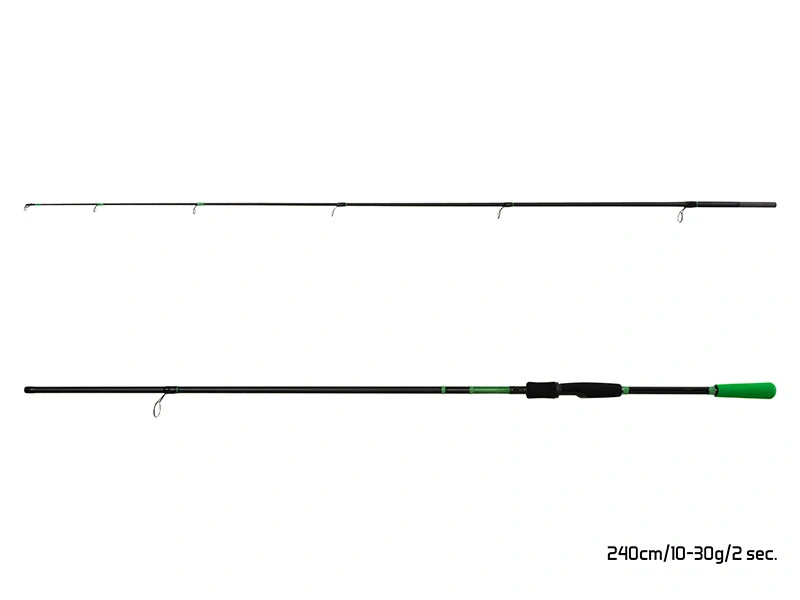 Prut Delphin WASABI Spin NXT 2,4 m 10–30 g (2 díly)