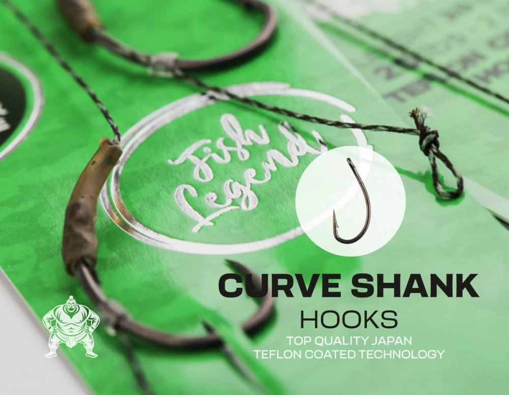 Zfish Návazec Curve Shank Carp Rig #2 – 2 ks