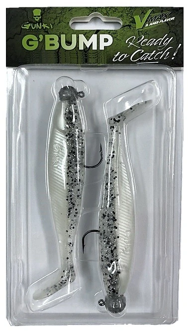 Gumová nástraha G Bump Ready To Catch 10,5 cm 7 g + 10 g 2 ks Salt&Pepper