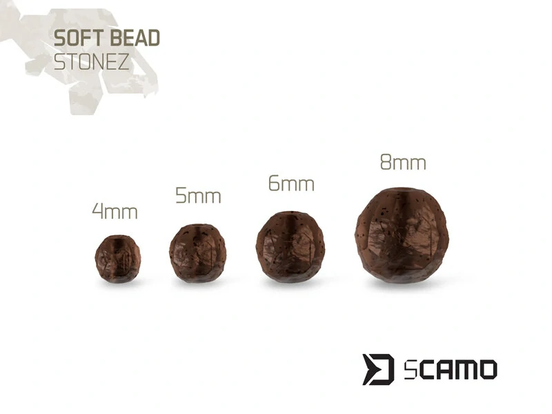 Nárazové kuličky Delphin sCAMO STONEZ 6mm / 60ks