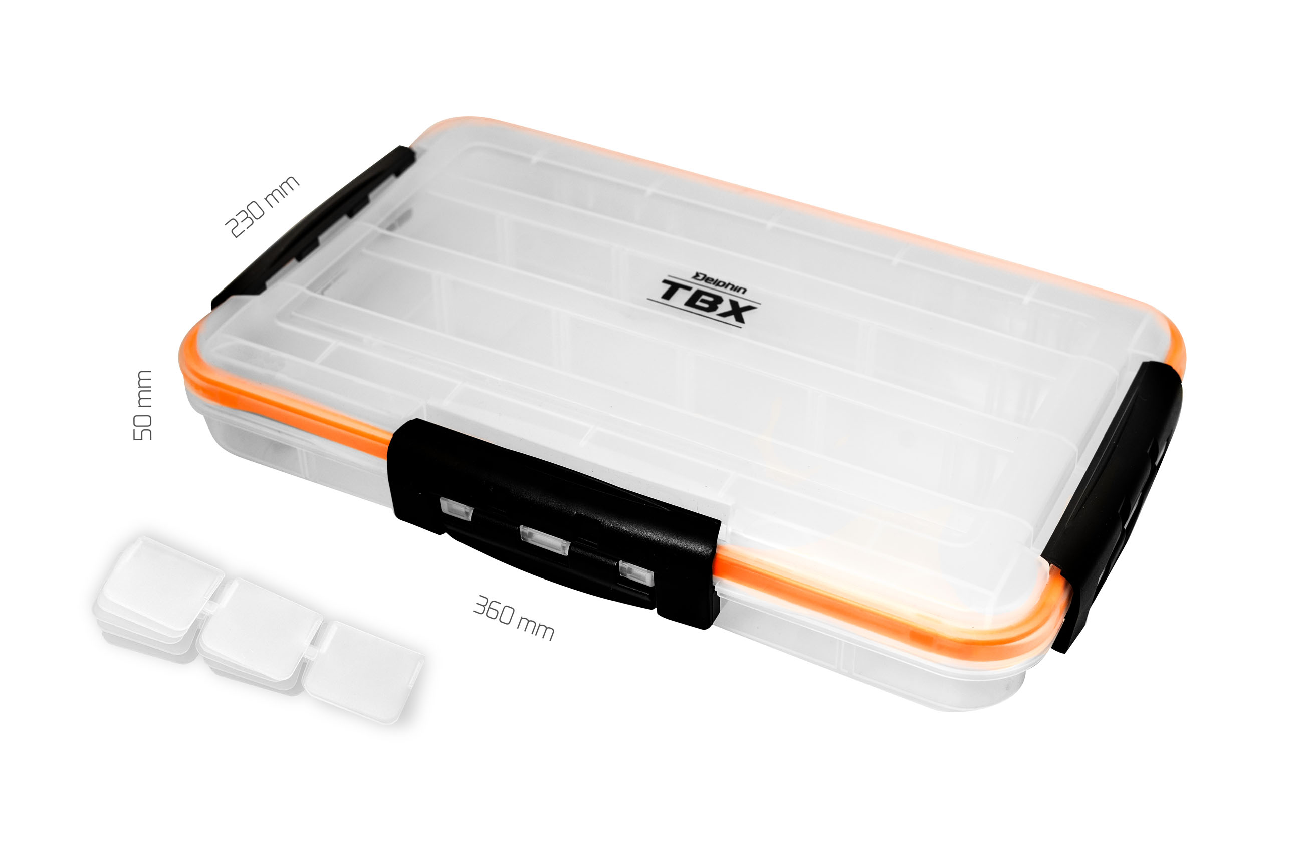 Krabice Delphin TBX One 360-4P Clip WP