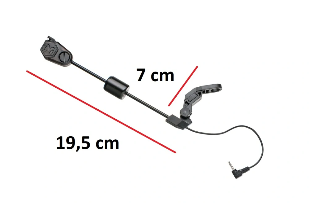 Swing arm MCX 77 zelený – svítící signalizátor záběru Mivardi