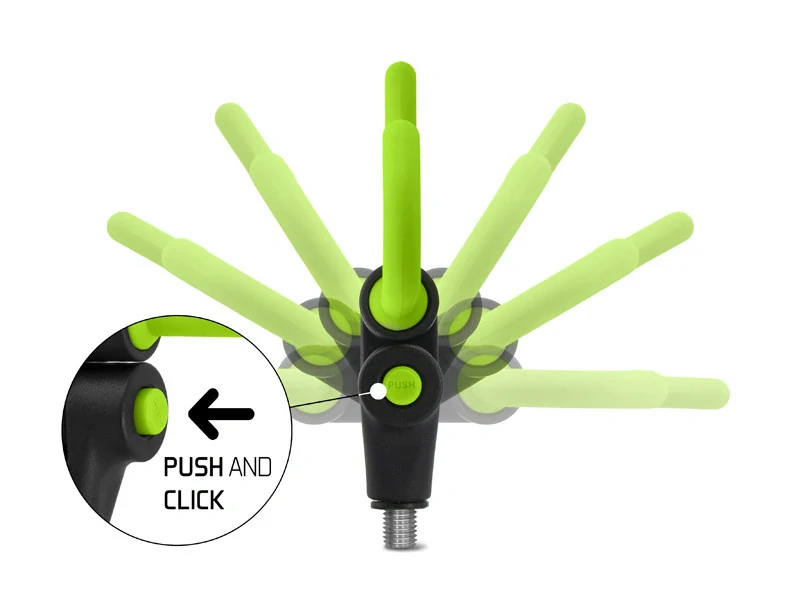 Přední feeder držák Delphin REAXE L – model L