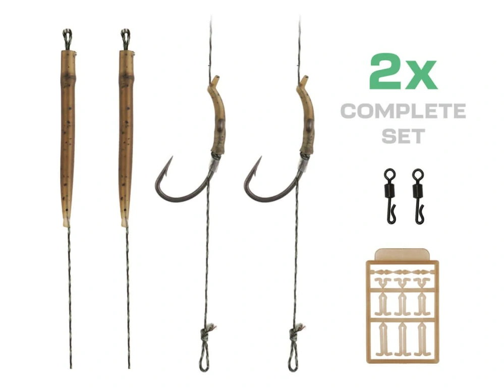 Zfish Návazec Curve Shank Carp Rig #2 – 2 ks