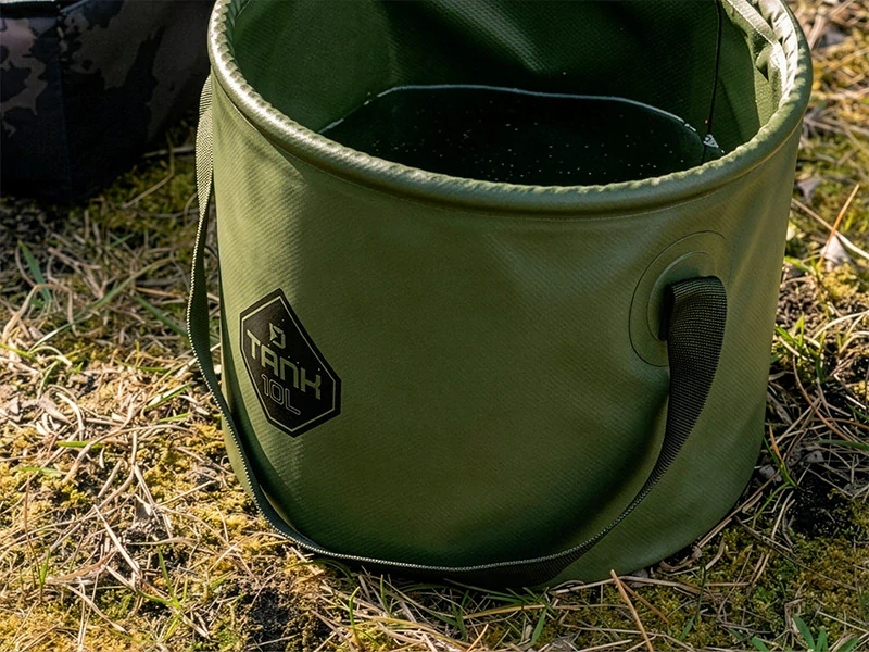 Kulaté skládací vědro Delphin TANK - 10 L