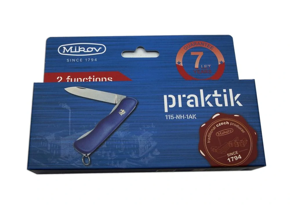 Kapesní nůž 115-NH-1 Praktik modrý
