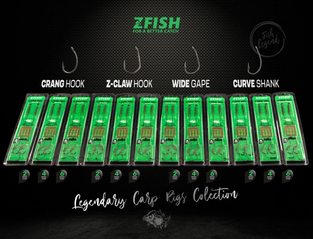 Zfish Návazec Crang Carp Rig #2 – 2 ks