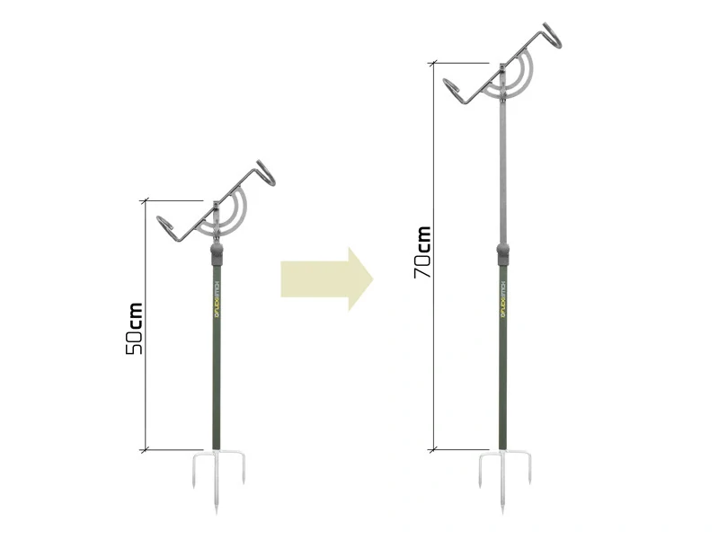 Teleskopický držák na prut Delphin FlexiSTICK