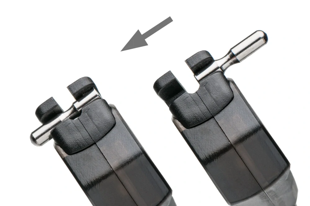 Swing arm MCX 77 zelený – svítící signalizátor záběru Mivardi