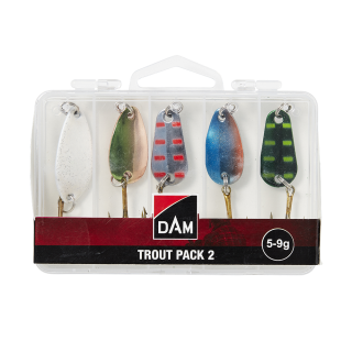 Sada třpytek Trout Pack 2 Inc.box 5-9g