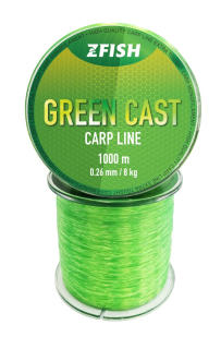 Zfish Green Cast Carp Line 1000m 0,34mm