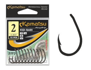 Háčky Kamatsu Koi-Bari WR BLN s očkem vel. 2 – 10 ks