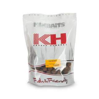 Krvavý Huňáček boilie 1kg - Krab Sardinka 20mm