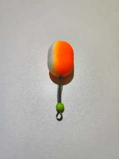 Čihátko před špičku oranžová-bílá 2g