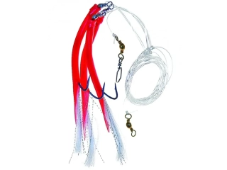 Trubičky návazec - A červená # 8/0