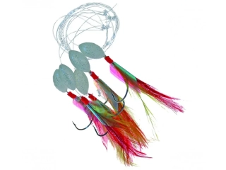 Makrelový návazec - červený #3/0