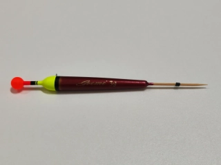 Splávek Gremi 3g s reflexní kuličkou červený