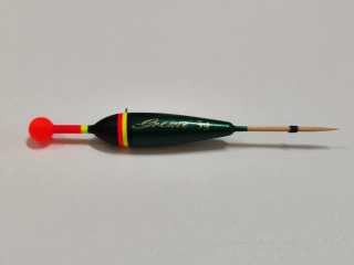 Splávek Gremi KU 50 3g s reflexní kuličkou zelený