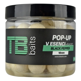 TB Baits Plovoucí Boilie Pop-Up Pink Black Pearl + NHDC 65 g