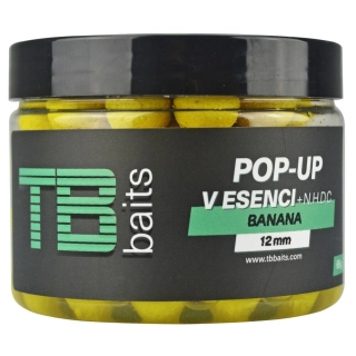 TB Baits Plovoucí Boilie Pop-Up Banana + NHDC 65 g