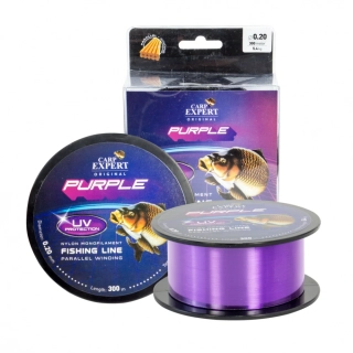 Vlasec Carp Expert UV Fluo fialový - 0,20 mm - 5,4 kg /300 m