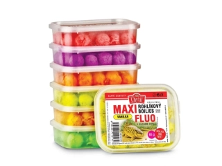 Rohlíkový boilies Maxi Fluo 20mm - Švestka