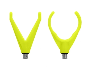 Sada držáků Delphin HoldSET Uni V+U / fluo žlutá