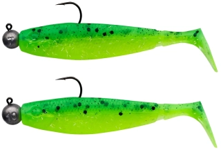 Gumová nástraha G Bump Ready To Catch 14,0 cm 10 g + 15 g 2 ks Lime Chart Pepper