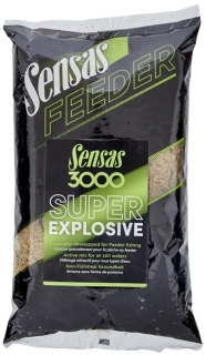 Krmítková směs Sensas 3000 Feeder Super Explosive 1 kg