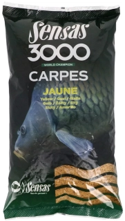 Krmítková směs Sensas 3000 Carpes Jaune (kapr žlutý) 1 kg