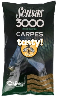 Krmítková směs Sensas 3000 Carp Tasty Honey (kapr med) 1 kg