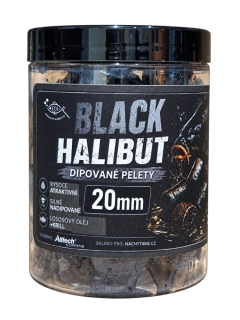 Dipované pelety Black Halibut 20mm 200g
